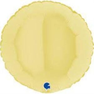 ⚪ round giallo matte