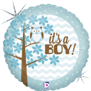 ⚪ round it's a boy gufo