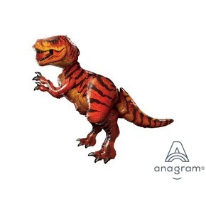 🟣 dinosauro t-rex - jurassic world air walker