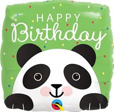 ⚪ panda cuscinetto happy birthday