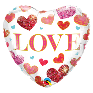 ⚪ cuore con scritta love