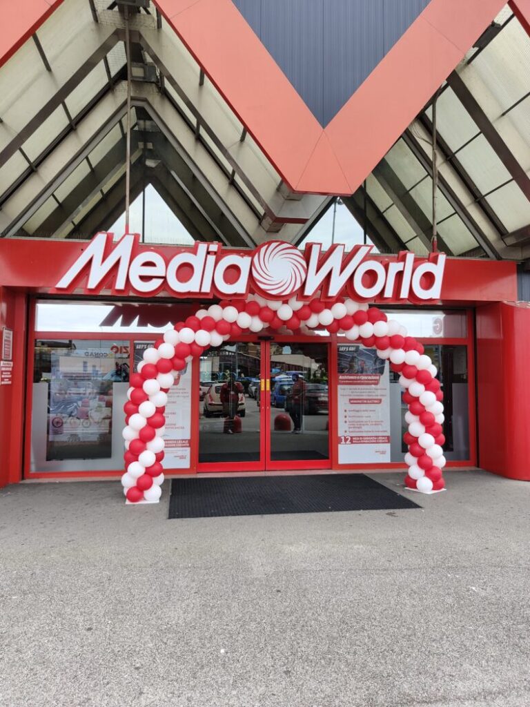 Arco di palloncini con struttura