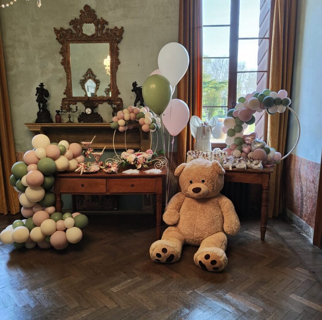 Composizione per allestimento comunione e cresima