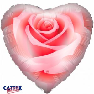 ⚪ cuore con rosa