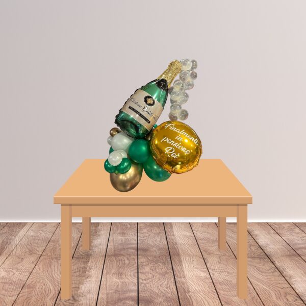 Composizione da tavolo pensione senza volante