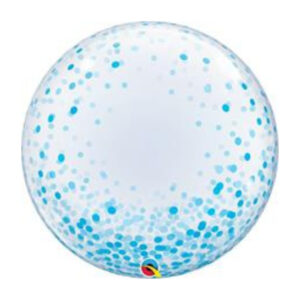 🟢 boule con pois azzurri