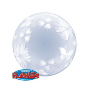 🟢 boule con fiori e farfalle