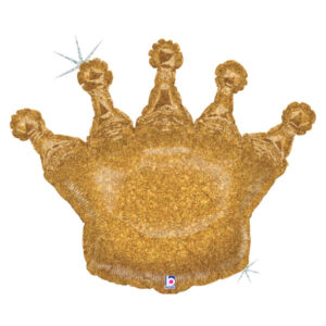 🟢 corona dorata glitter