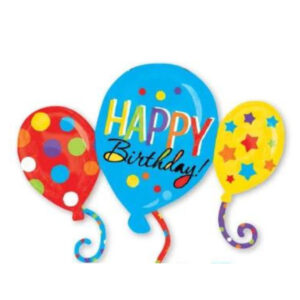 🟢 palloncini happy birthday