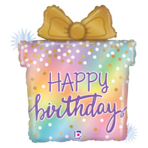🟡 pacco regalo happy birthday