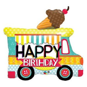 🟢 furgoncino dei gelati happy birthday