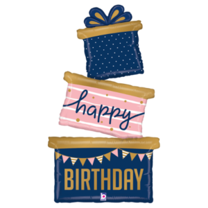 🔵 pacchi regalo happy birthday