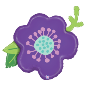 🟡 fiore viola