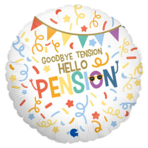 ⚪ round goodbye tension hello pension