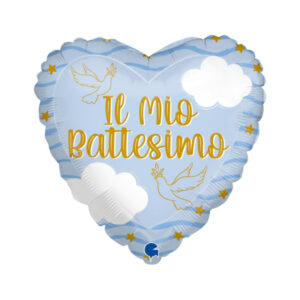 ⚪ cuore azzurro il mio battesimo