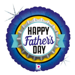 ⚪ round happy father's day