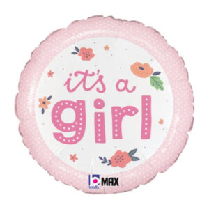 ⚪ round it's a girl