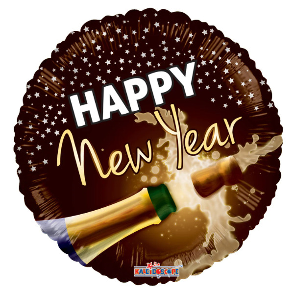 ⚪ round happy new year