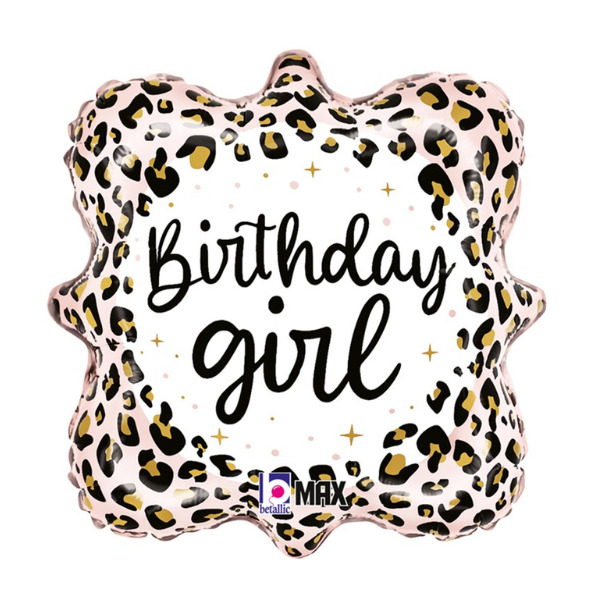 ⚪ cuscinetto birthday girl animalier