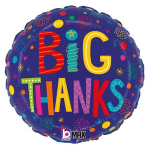 ⚪ round big thanks