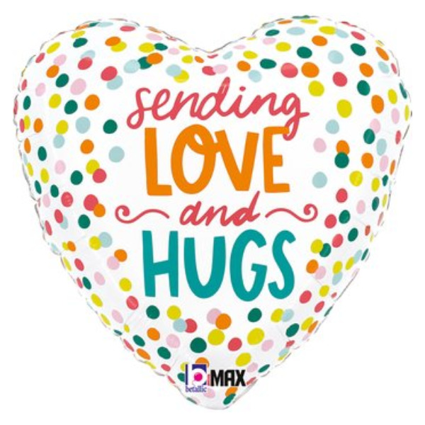 ⚪ cuore sending love and hug