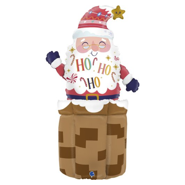 🔵 babbo natale con camino