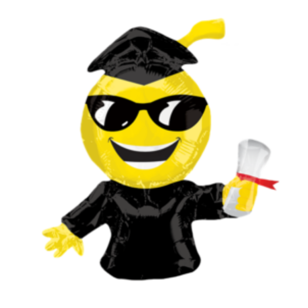 🟠 emoticon laurea - mini shape