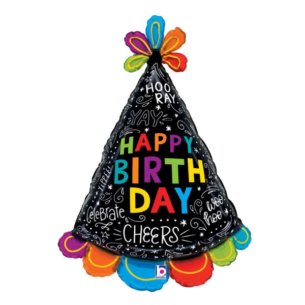 🟠 happy birthday cappello - mini shape