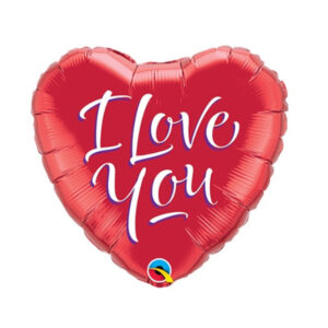 🟠 cuore con scritta I love you - mini shape