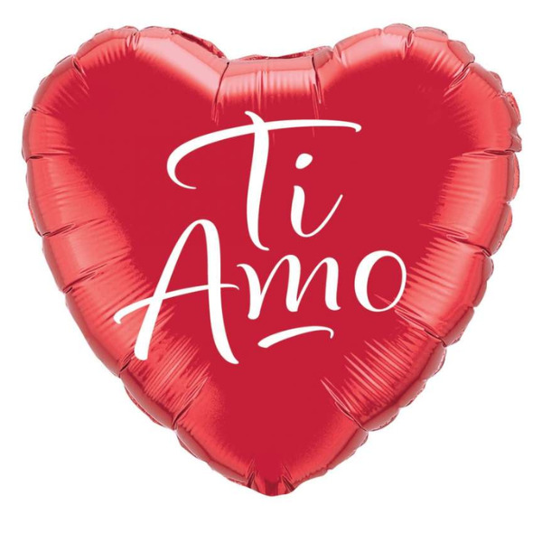 🟠 cuore con scritta ti amo - mini shape