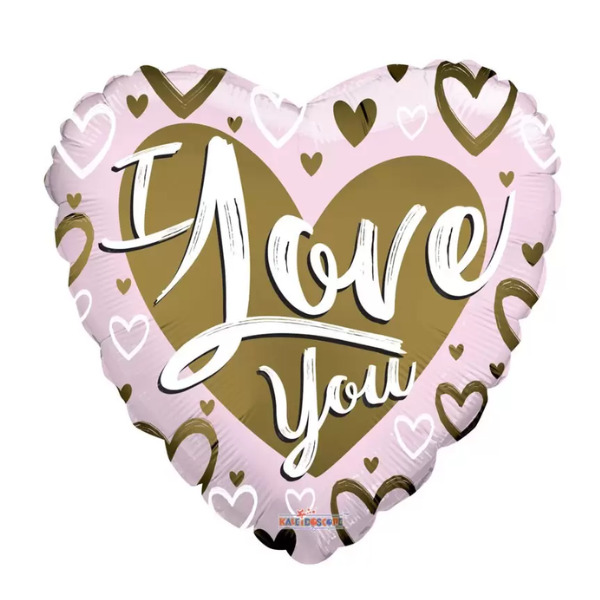 🟠 cuore con scritta I love you - mini shape