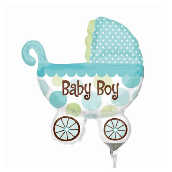 🟠 carrozzina baby boy verde - mini shape