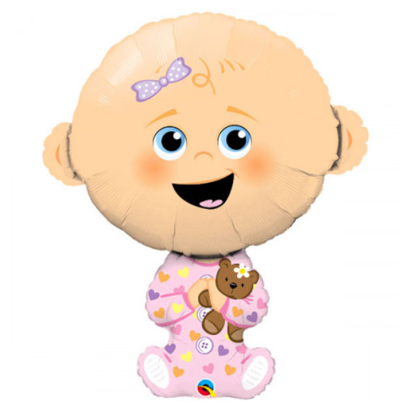 🟠 neonata femmina rosa - mini shape