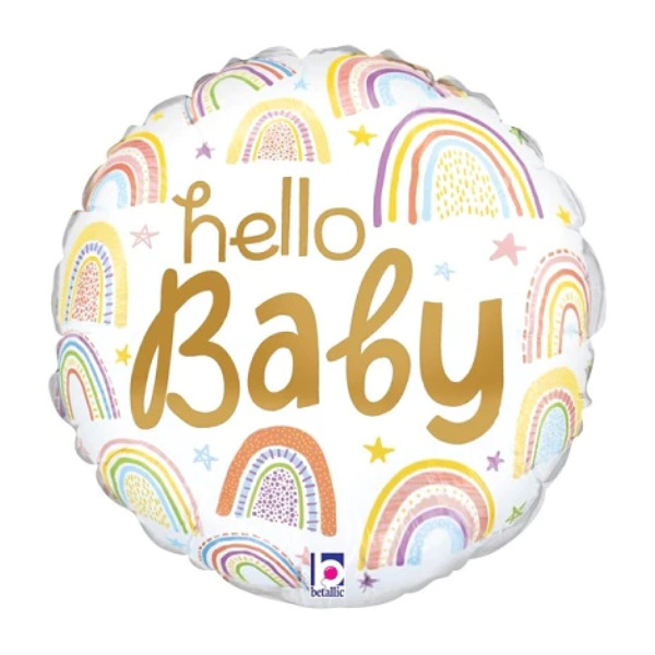 🟠 round hello baby - mini shape