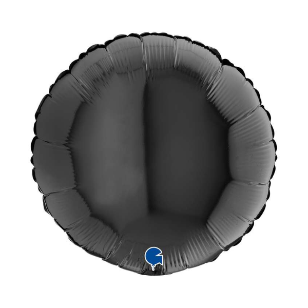 ⚪ round nero lucido