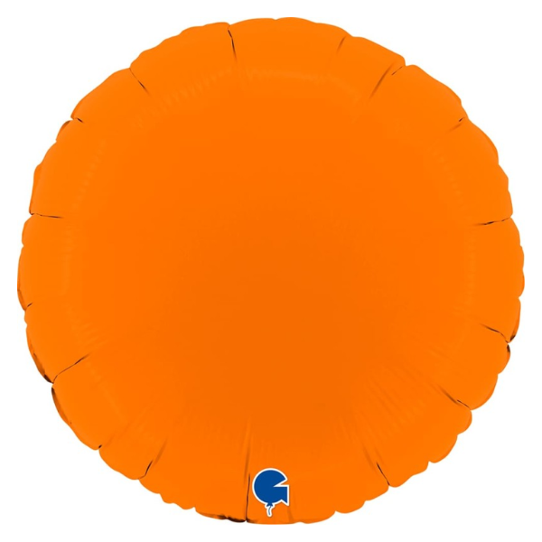 ⚪ round arancione opaco
