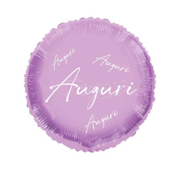 ⚪ round auguri lilla