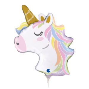 🟠 unicorno testa - mini shape
