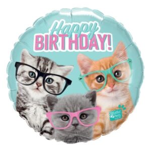 ⚪ round happy birthday gatti