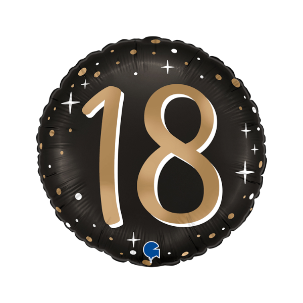 ⚪ round con numero 18