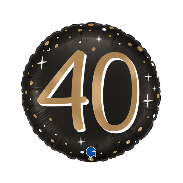 ⚪ round con numero 40