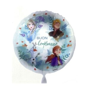 ⚪ frozen round buon compleanno