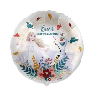 ⚪ frozen round buon compleanno