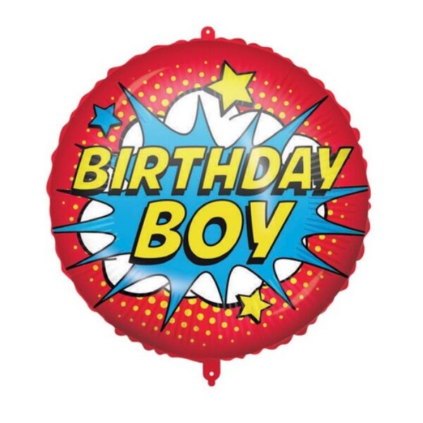 ⚪ round birthday boy