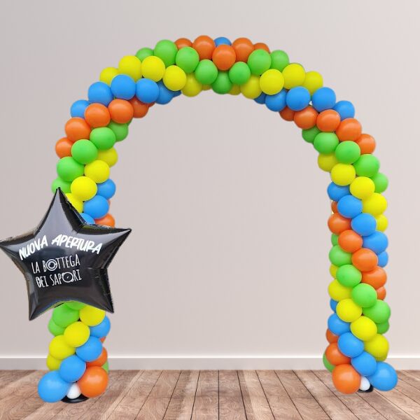 Arco di palloncini con struttura