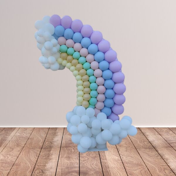 Arcobaleno con strutura