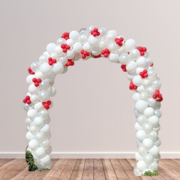 Arco di palloncini con struttura