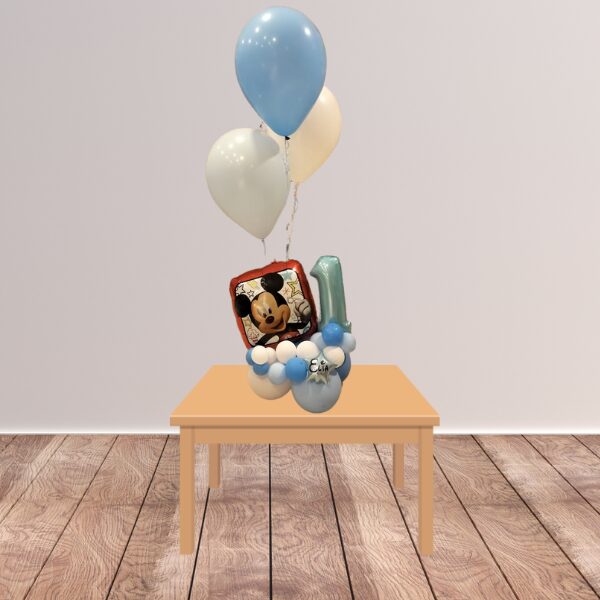 Composizione primo compleanno topolino