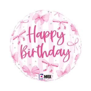 ⚪ round happy birthday fiocchi
