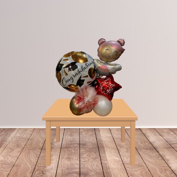 Composizione da tavolo laurea senza volante